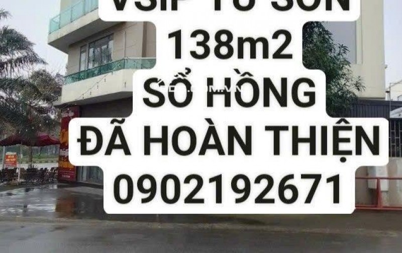 Bán biệt thự VSIP - TỪ SƠN - BẮC NINH  LÔ GÓC